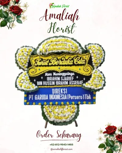 Papan Bunga Duka di Sendangarum