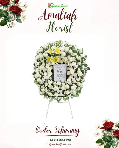 Krans Bunga Duka Cita di Sendangarum